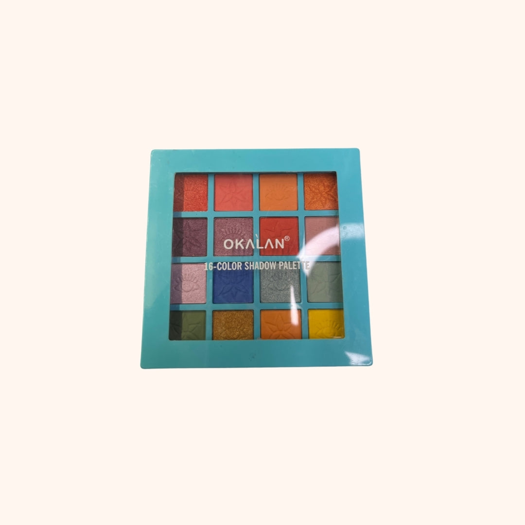 16-Color Shadow Palette Okalan
