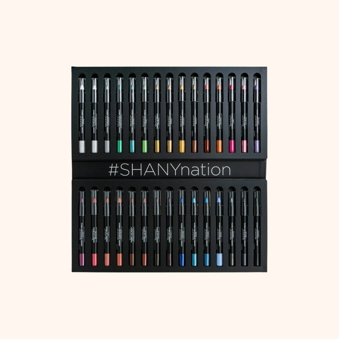 30 Chunky Pencils For Eyes And Lips Shany