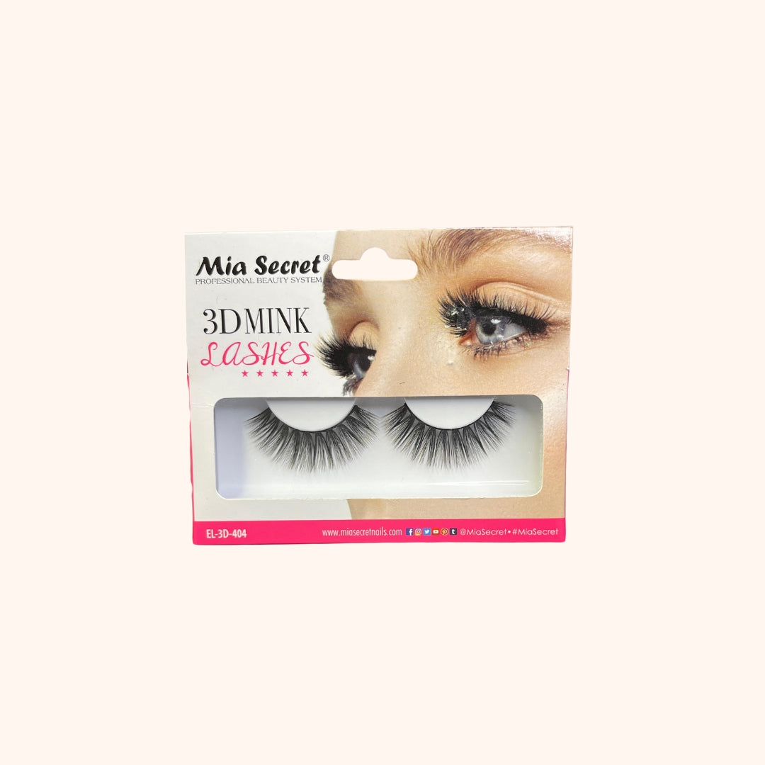 3D Mink Lashes 3D-404 Mia Secret