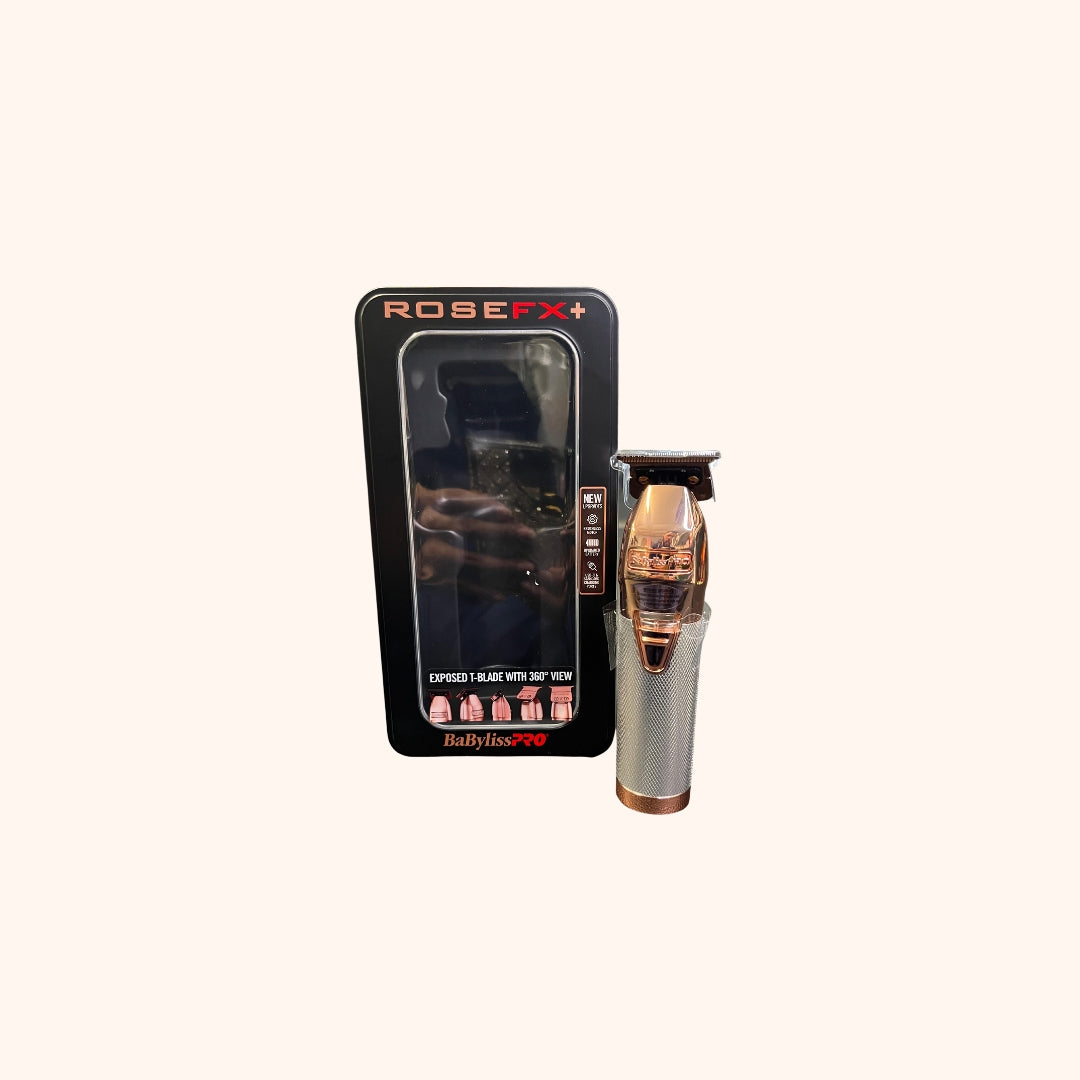 All-Metal Lithium Outlining Trimmer Rose Gold BabylissPro