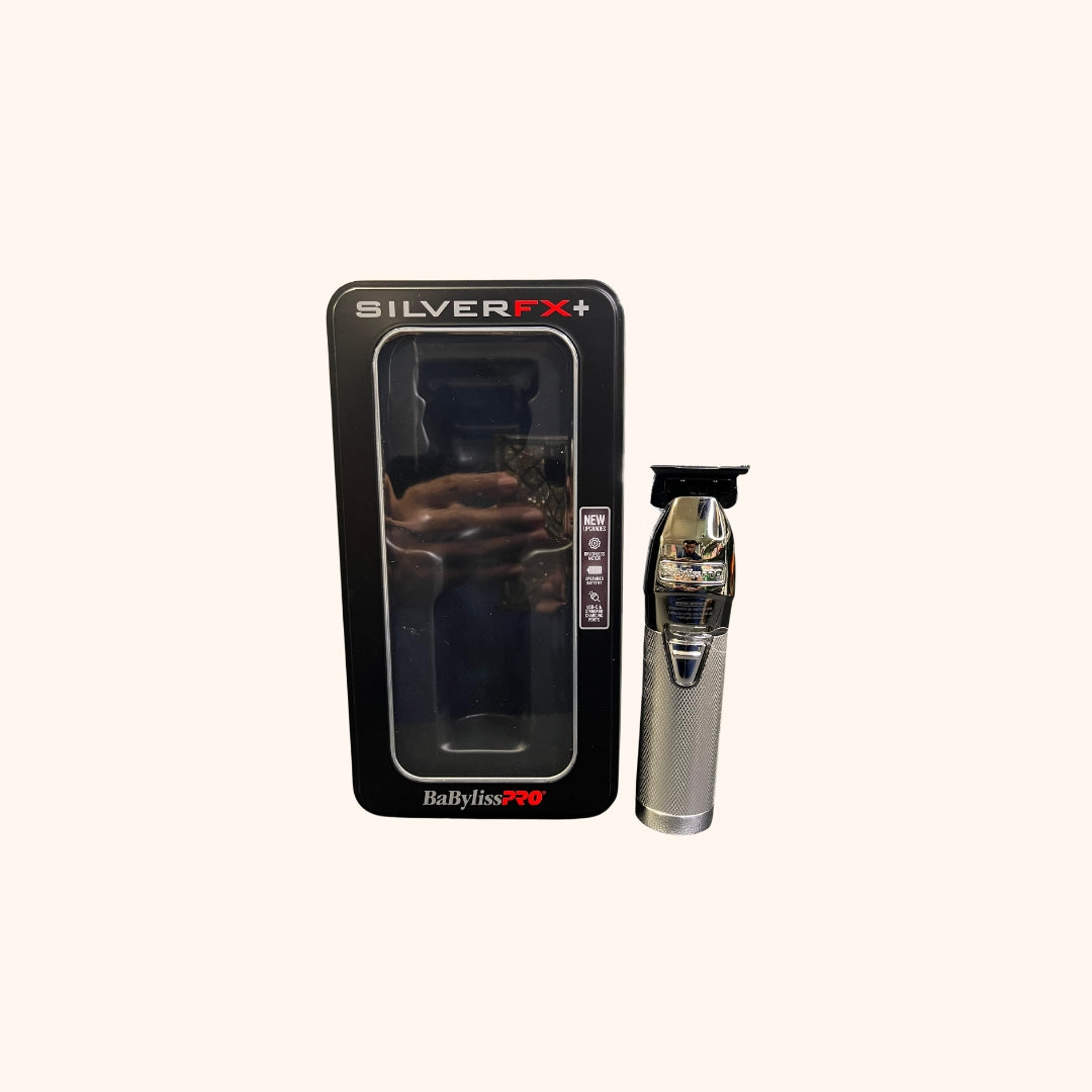 All-Metal Lithium Outloning Trimmer Silver BabylissPro