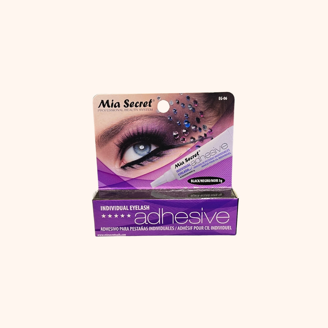 Black Individual eyelash Glue Mia Secret