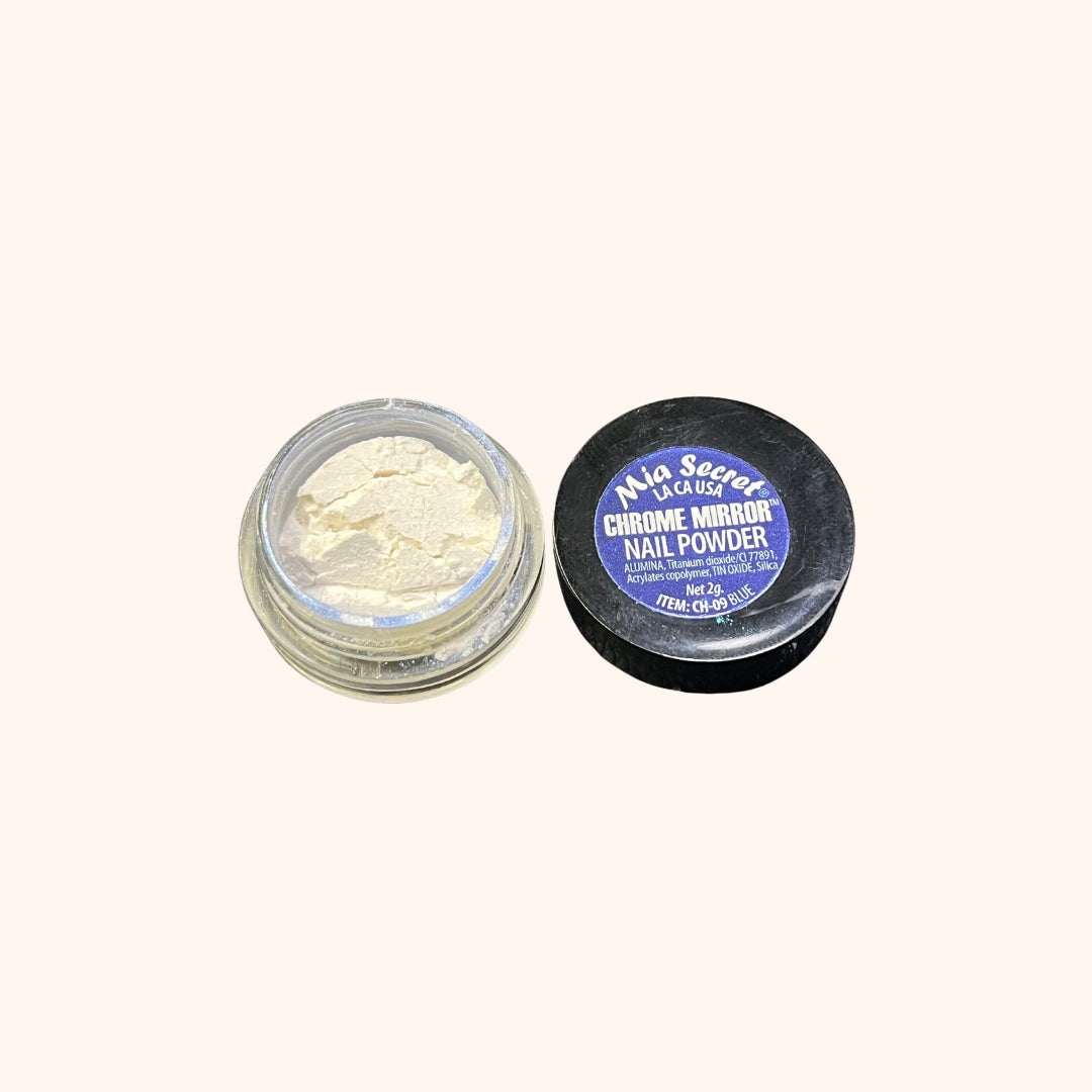 Chrome Mirror Nail Powder CH-09 Blue Mia Secret