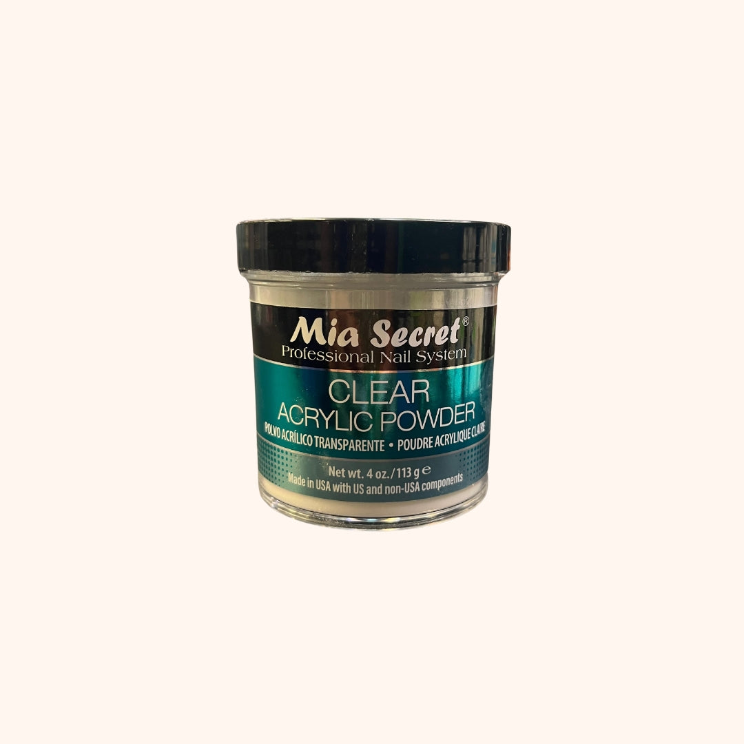 Clear Acrylic Powder Mia Secret 113g