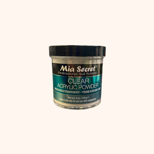 Clear Acrylic Powder Mia Secret 113g