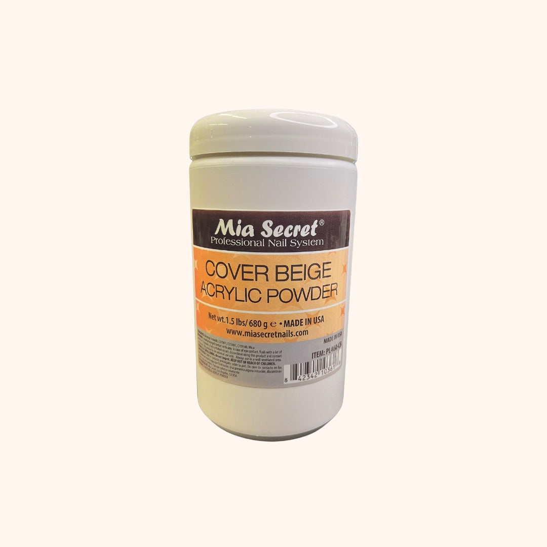 Cover Beige Acrylic Powder Mia Secret 680g