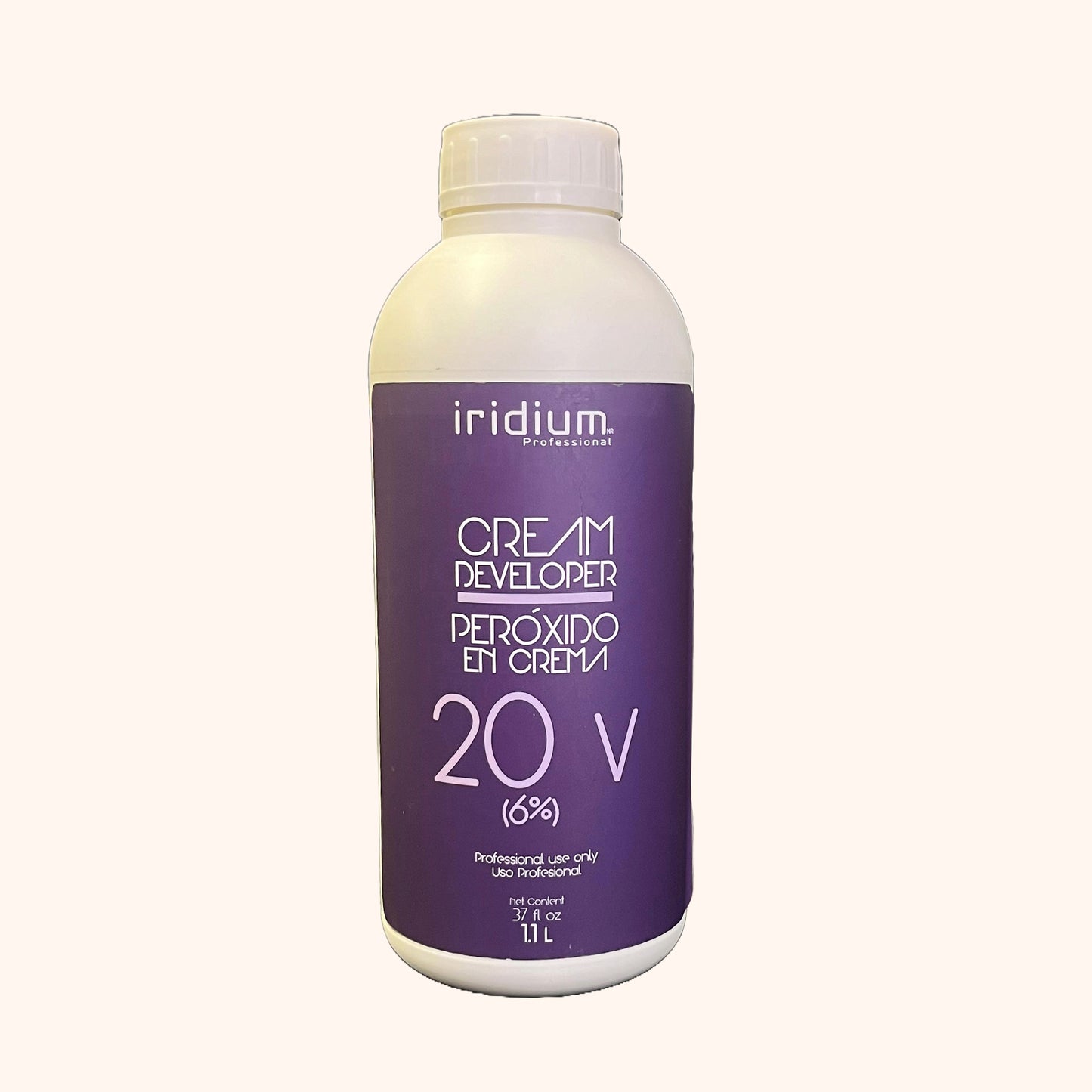 Cream Developer 20v (6%) Iridium Professional
