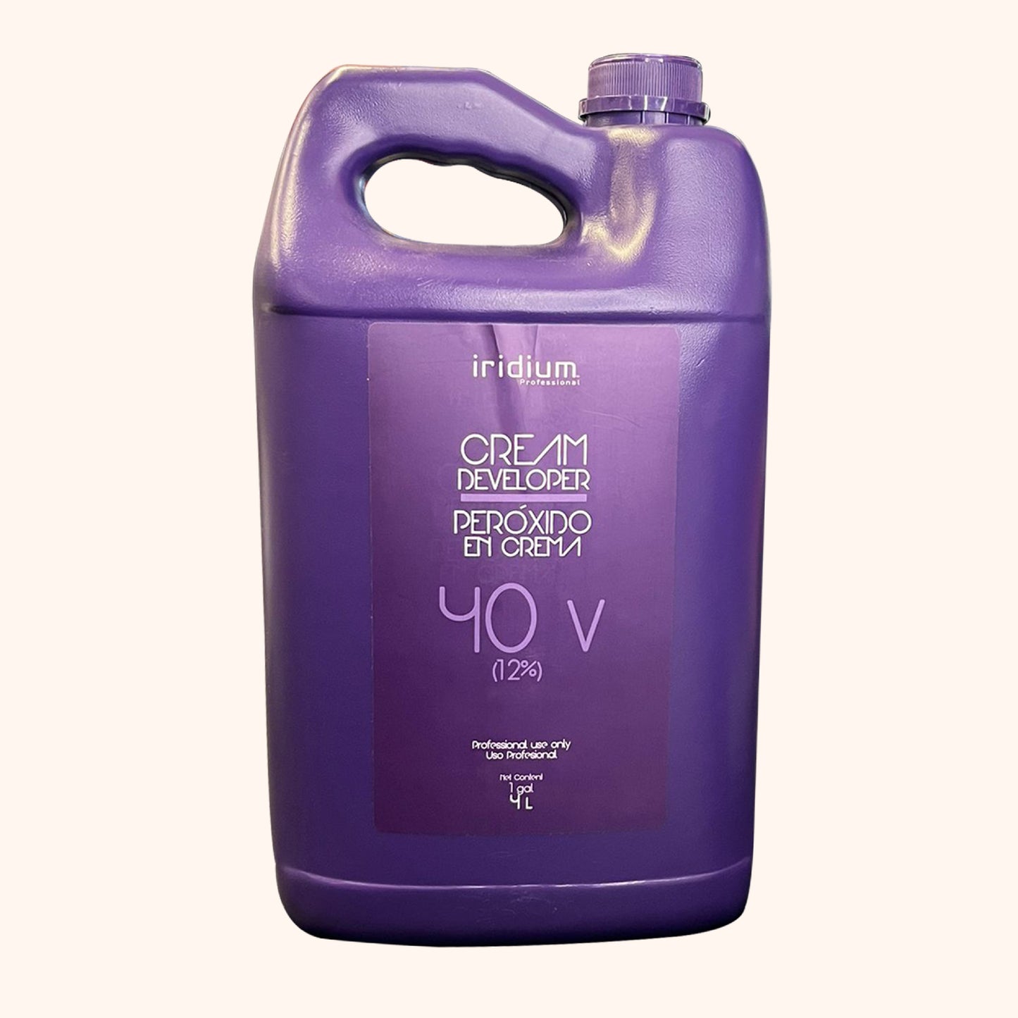Cream Developer 40v (12%) Iridium Professional