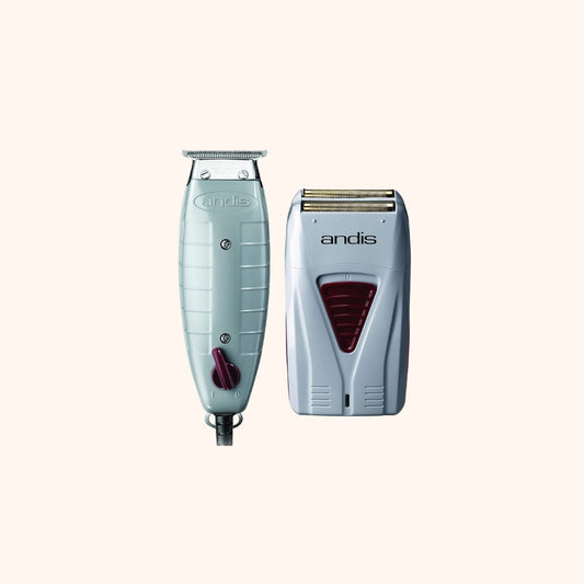 Finishing Combo Corded Trimmer Lithium shaver Silver Andis Professional