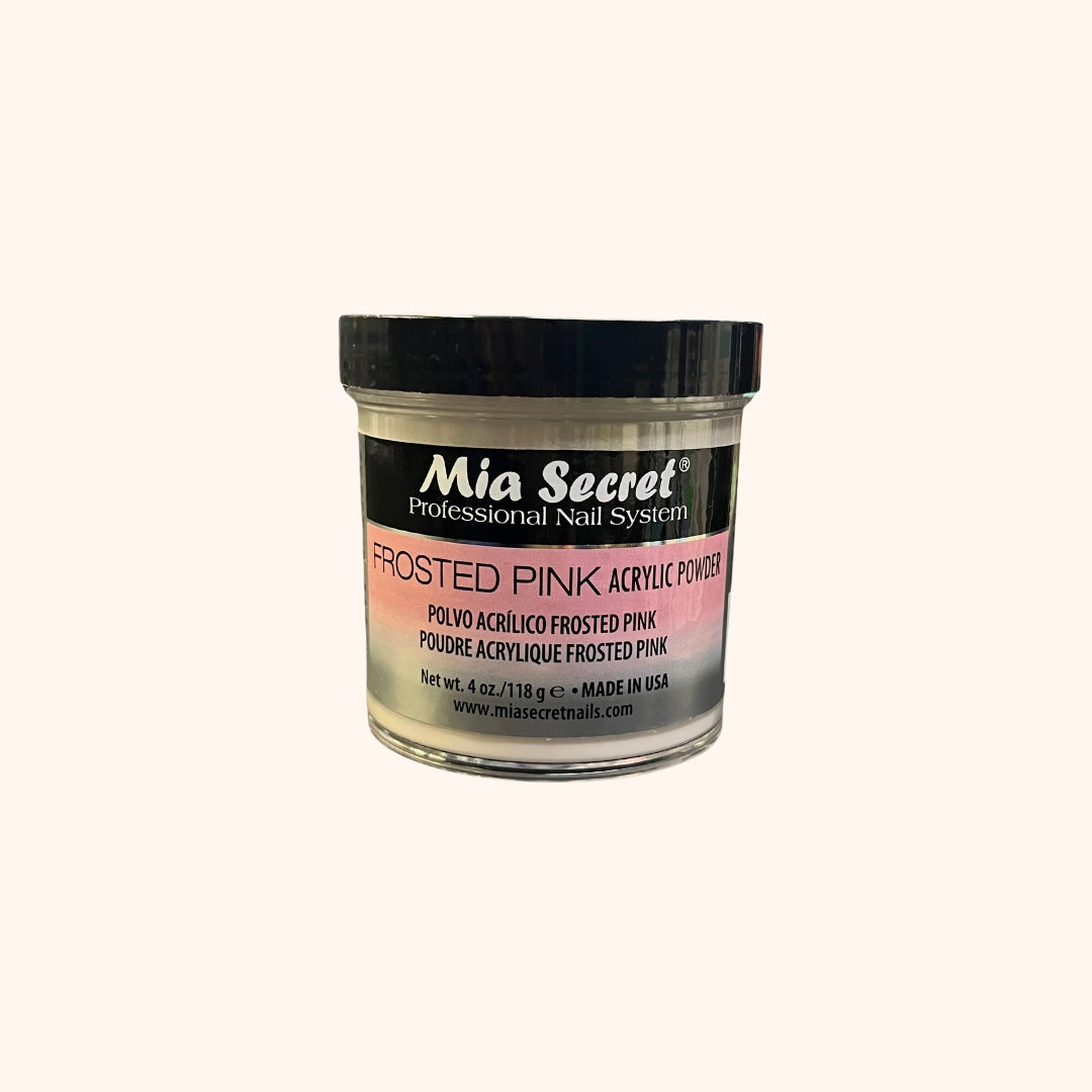 Frosted Pink Acrylic Powder Mia Secret 118g