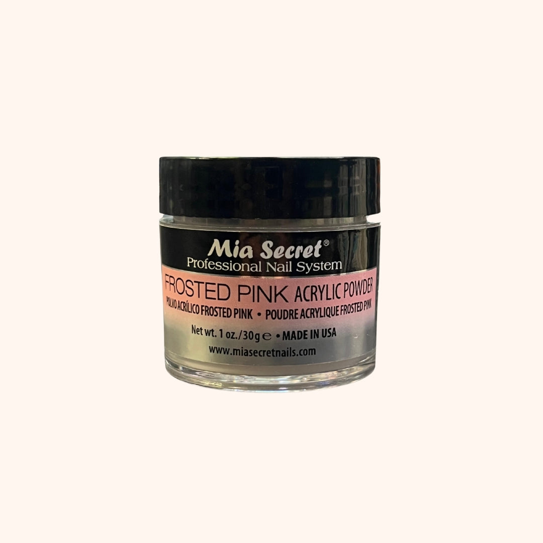 Frosted Pink Acrylic Powder Mia Secret 30g