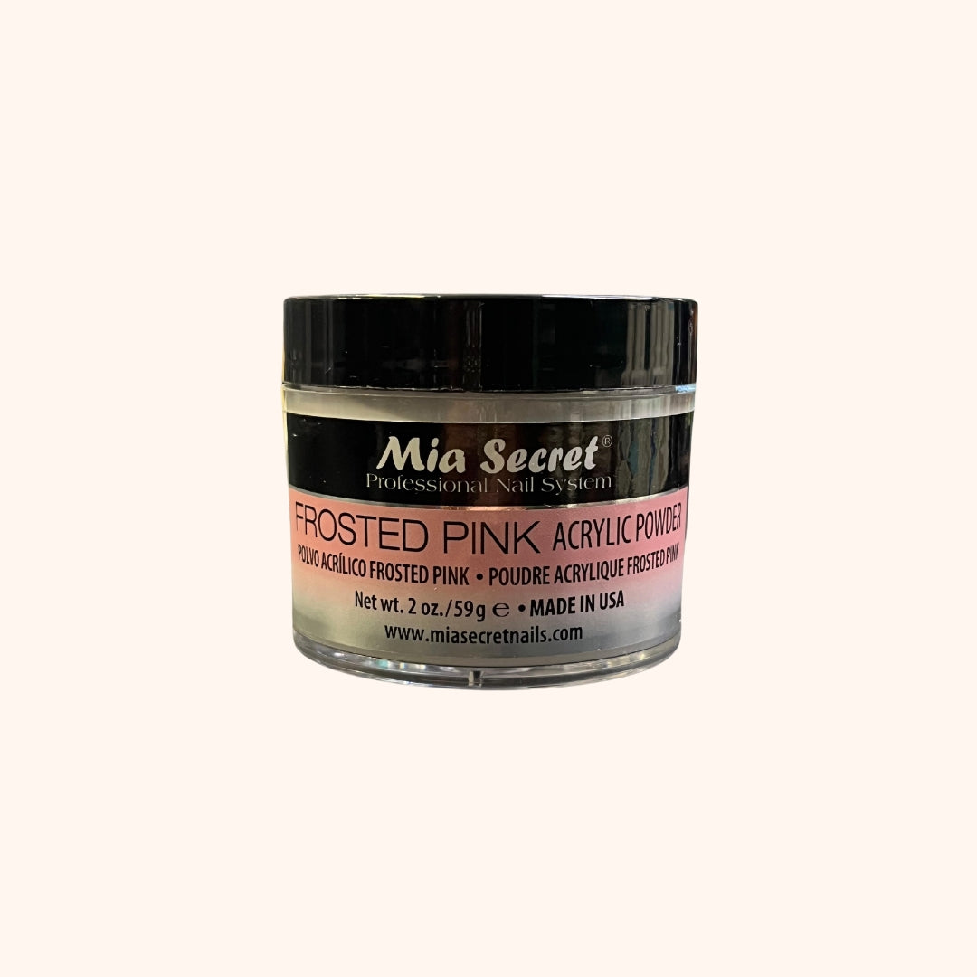 Frosted Pink Acrylic Powder Mia Secret 59g