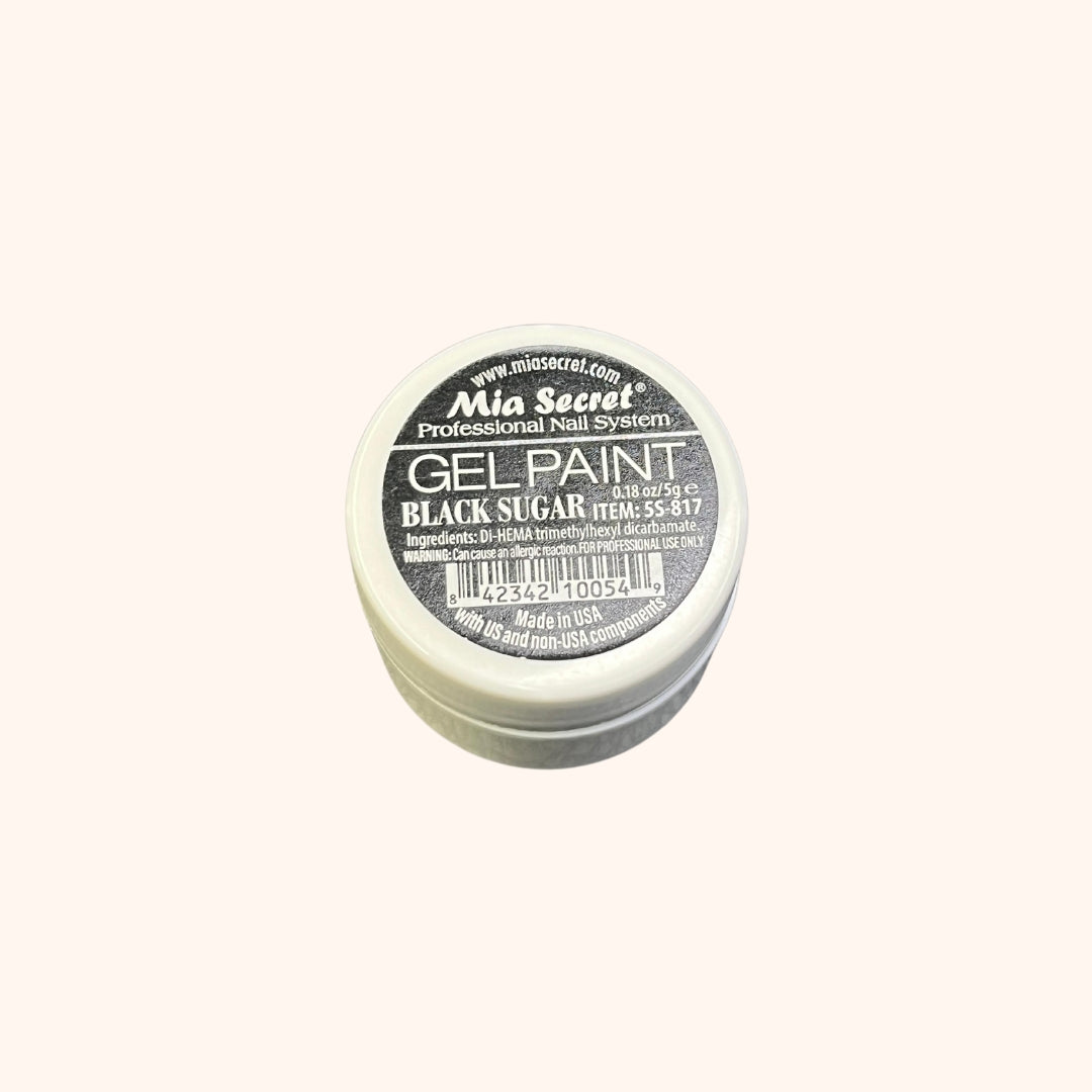 Gel Paint Black Sugar Mia Secret