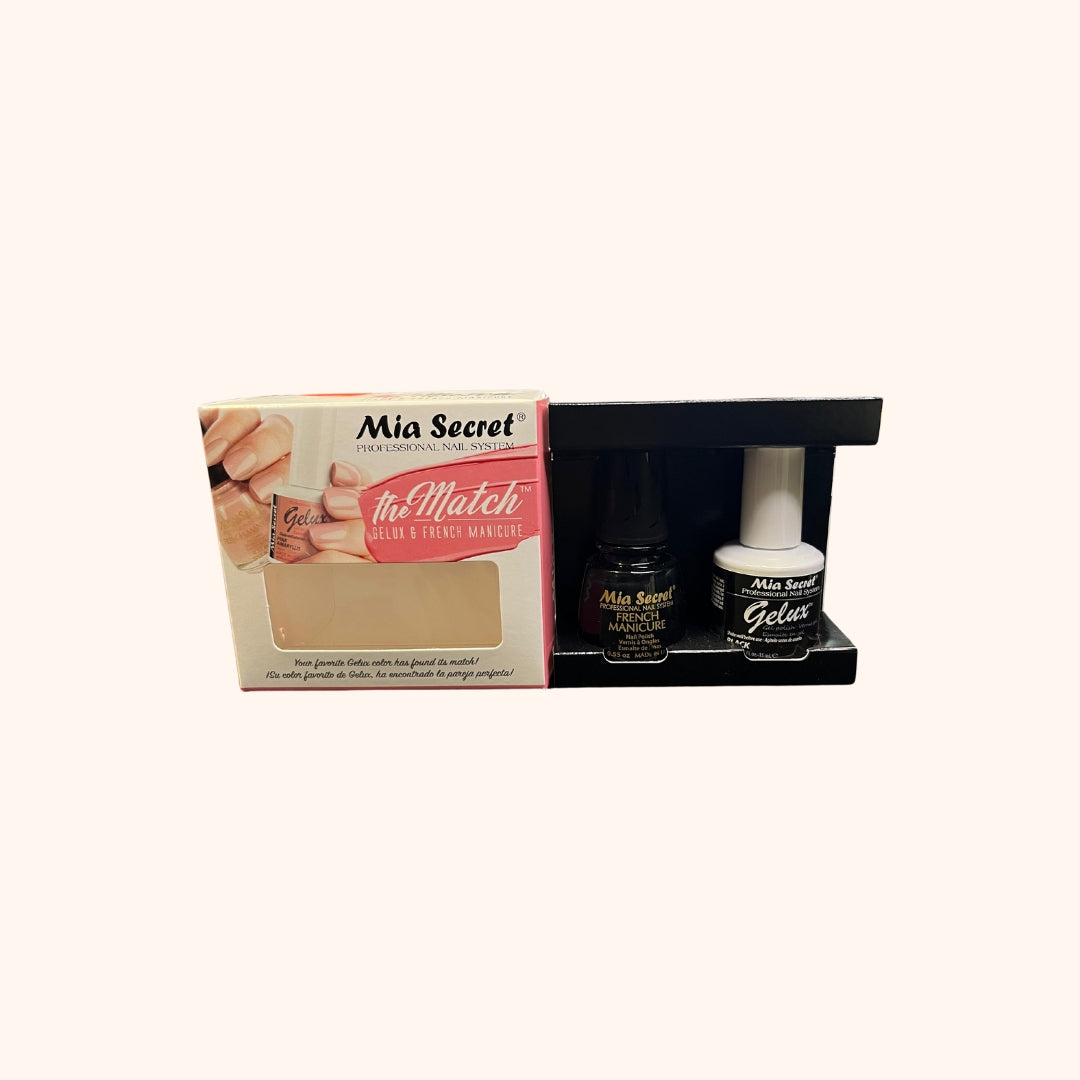 Gelux & French Manicure Black-15 Mia Secret