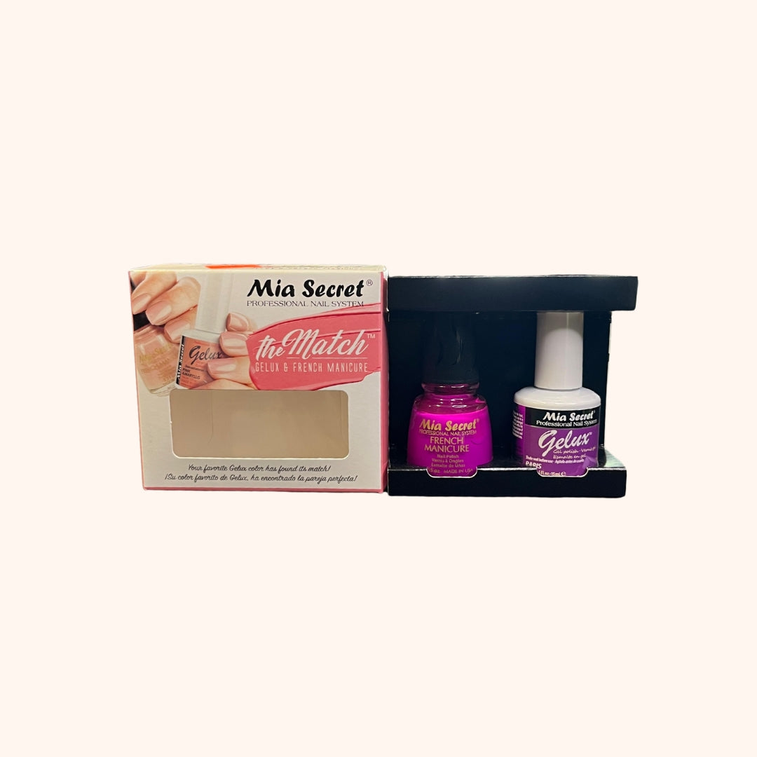 Gelux & French Manicure Paris 04 Mia Secret