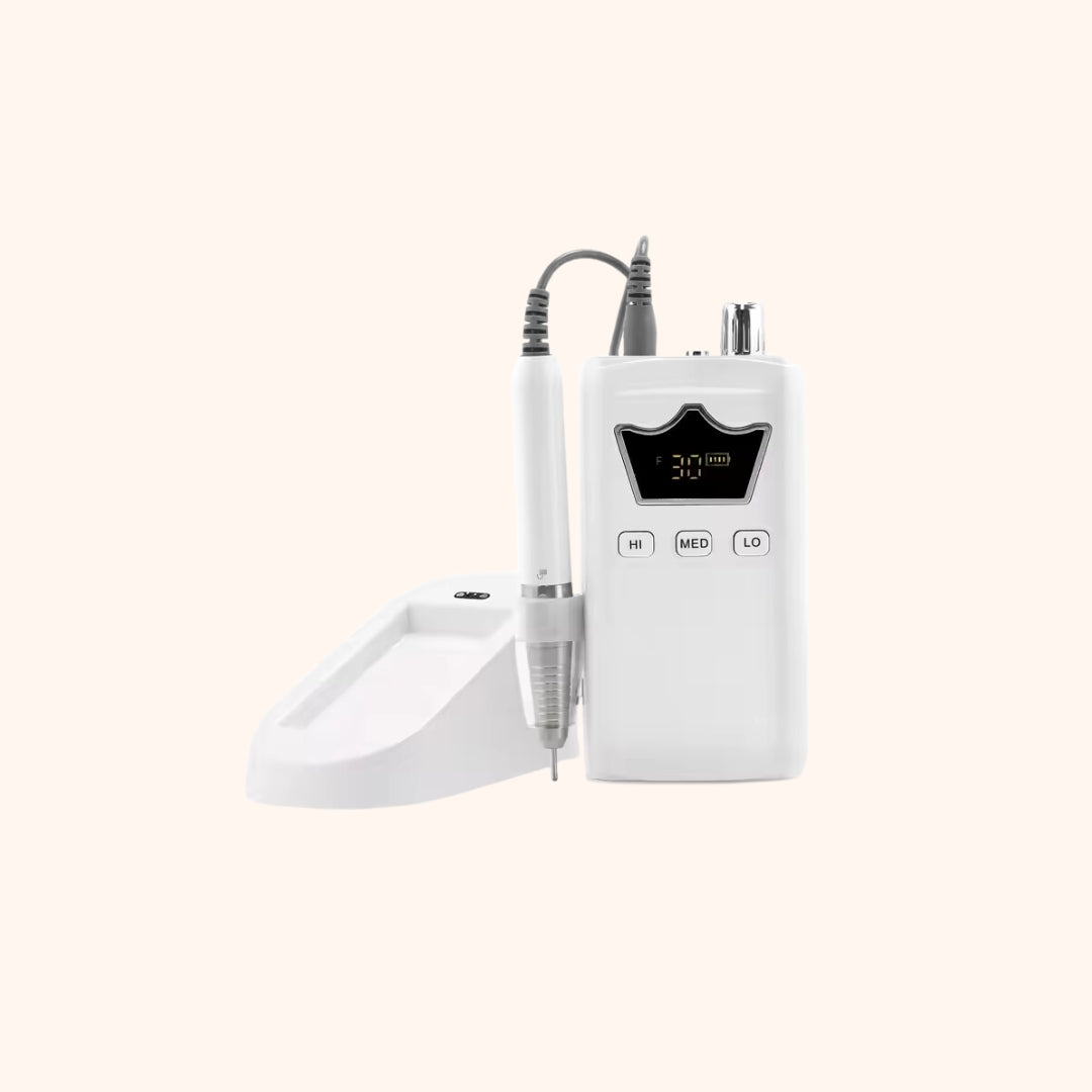 Hybrid Brushless Nail Drill Color White