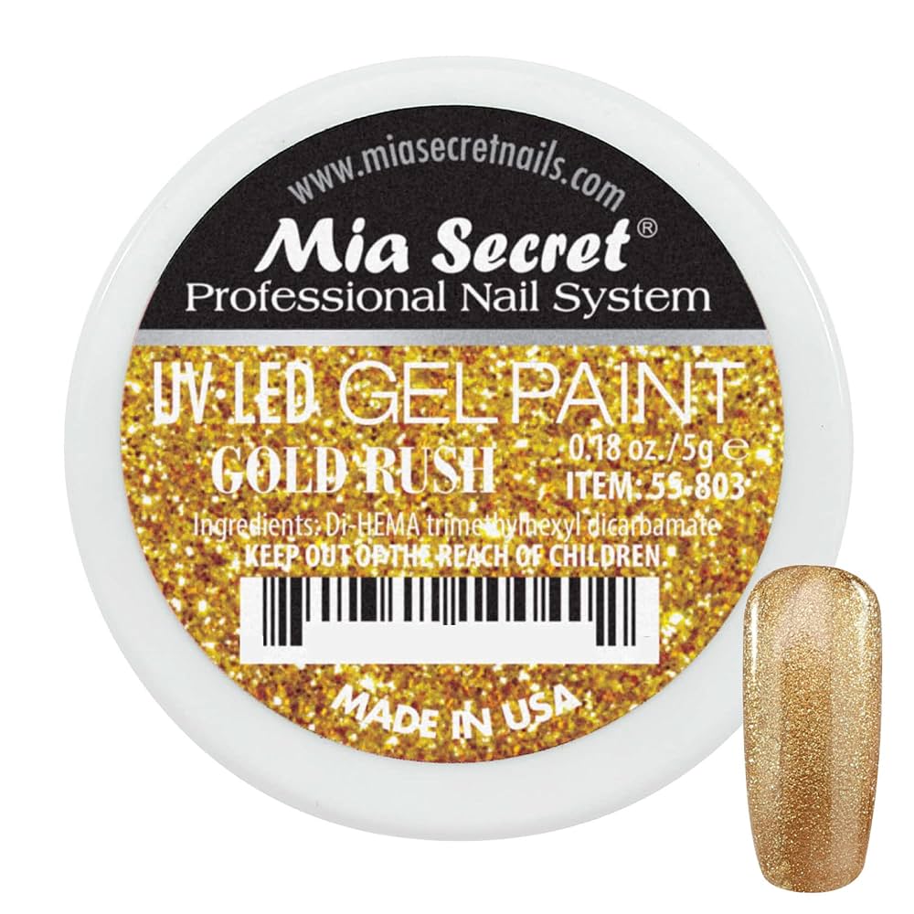 Mia Secret Gel Paint, Gold Rush