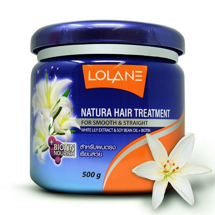 Lolane Natura Hair Treatment (for smooth and Straight)