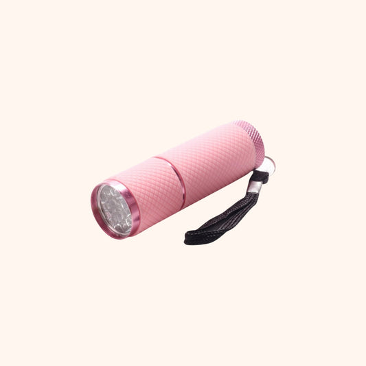 Linterna Rosa para Llaveros