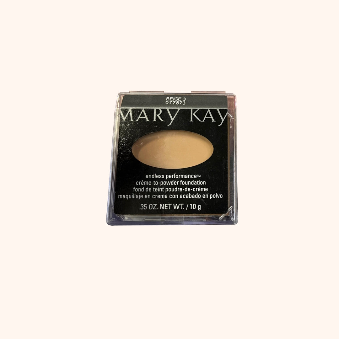 Maquillaje en Crema con Acabado en Polvo Beige 3 Mary Kay