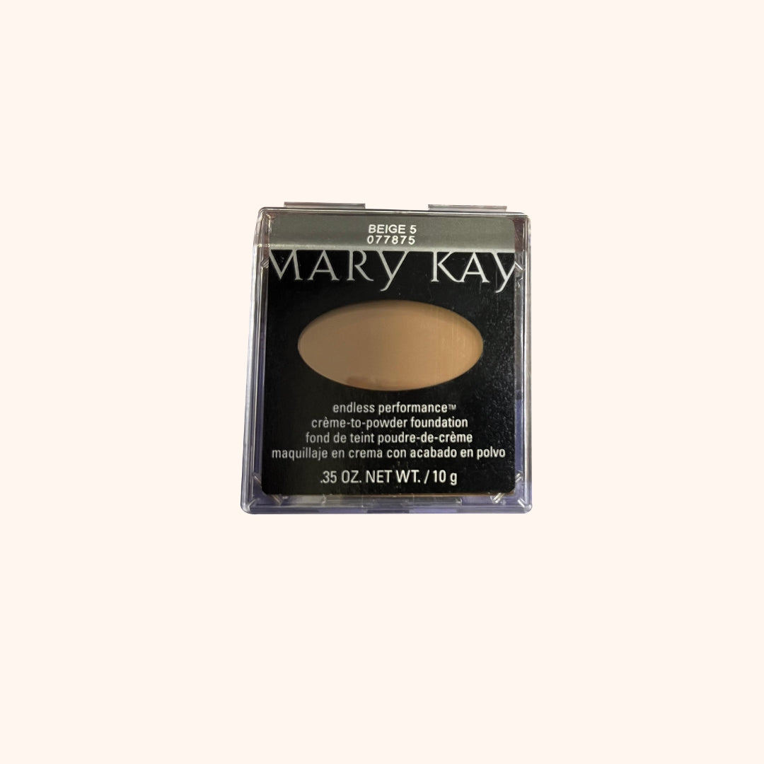 Maquillaje en Crema con Acabado en Polvo Beige 5 Mary Kay