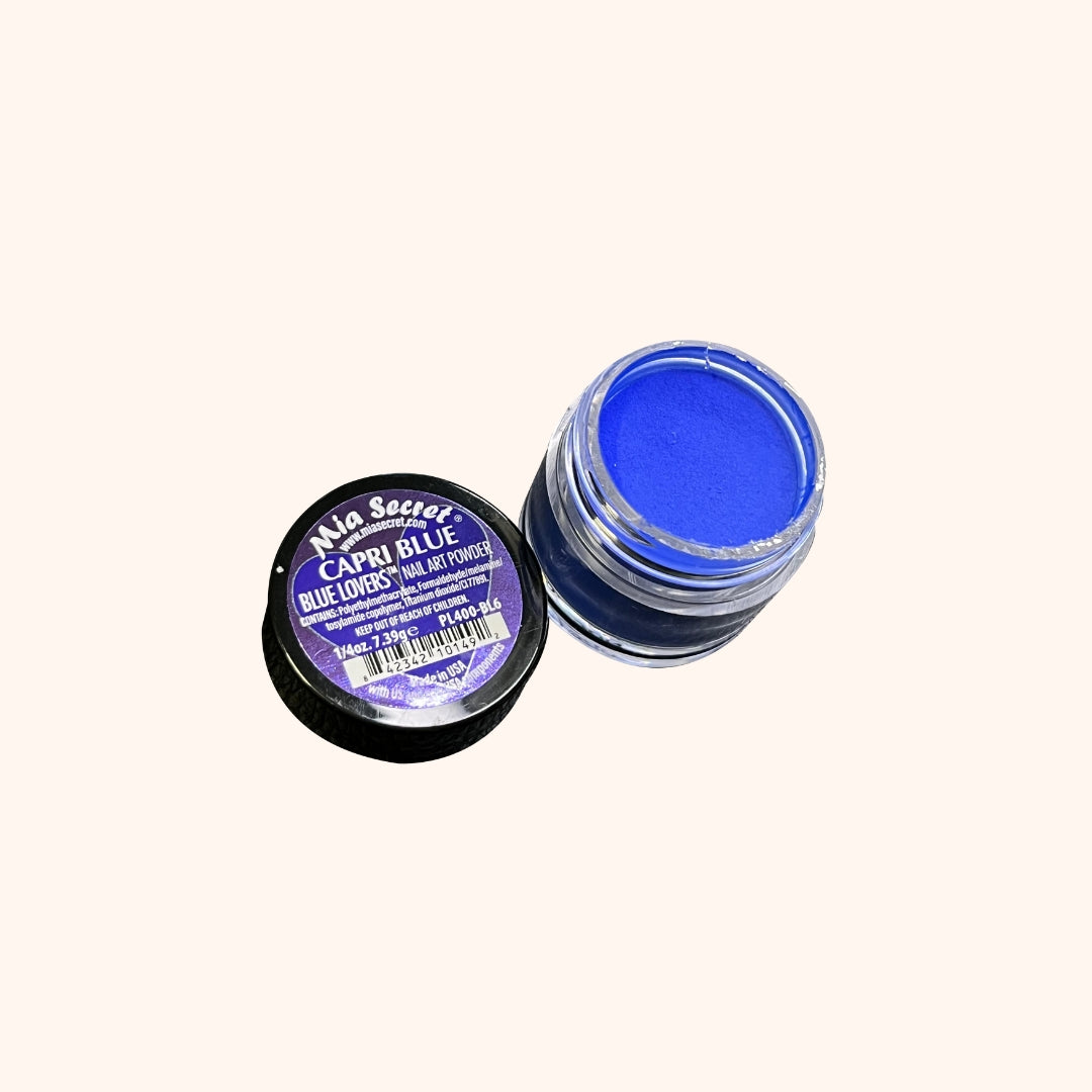 Nail Art Powder Capri Blue Mia Secret