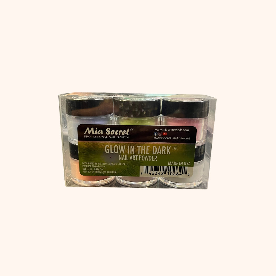 Nail Art Powder Glow In The Dark Mia Secret