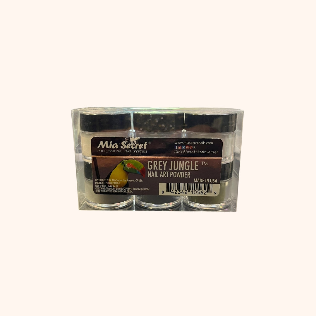 Nail Art Powder Grey Jungle Mia Secret