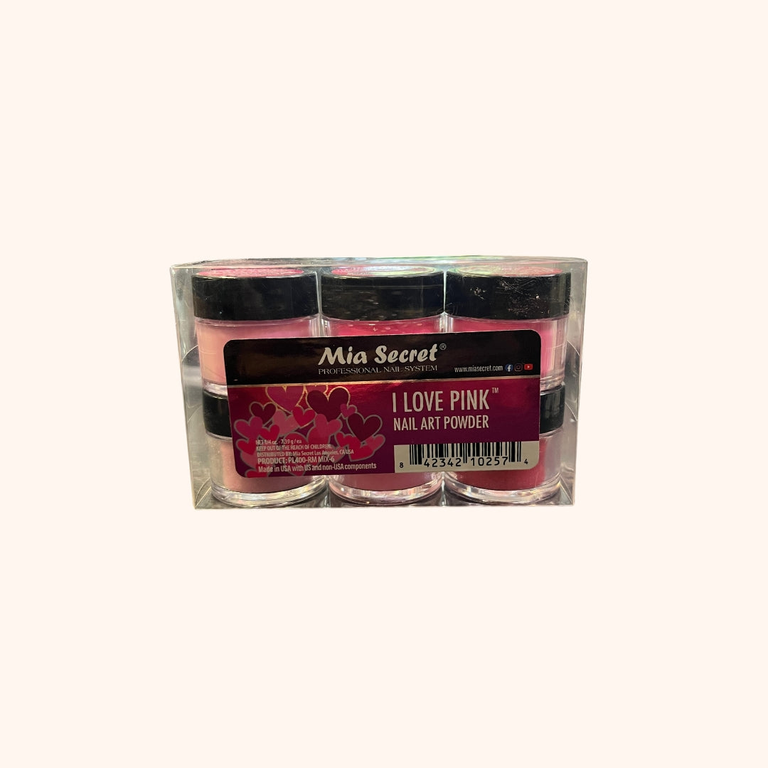 Nail Art Powder I Love Pink Mia Secret