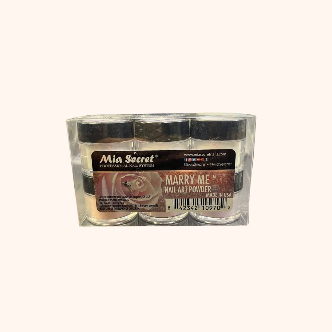 Nail Art Powder Marry Me Mia Secret