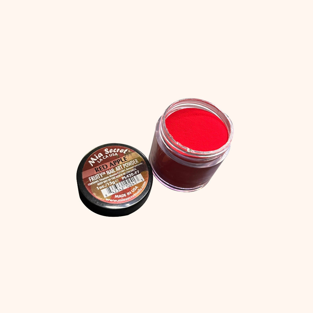 Nail Art Powder Red Apple Mia Secret
