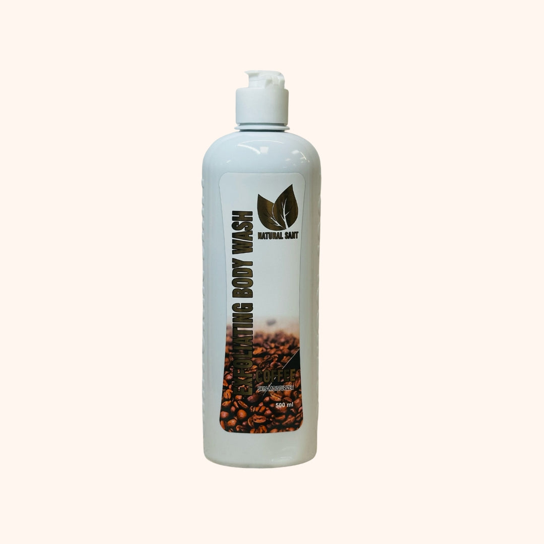Natural Sant Exfoliating Body Wash de Café