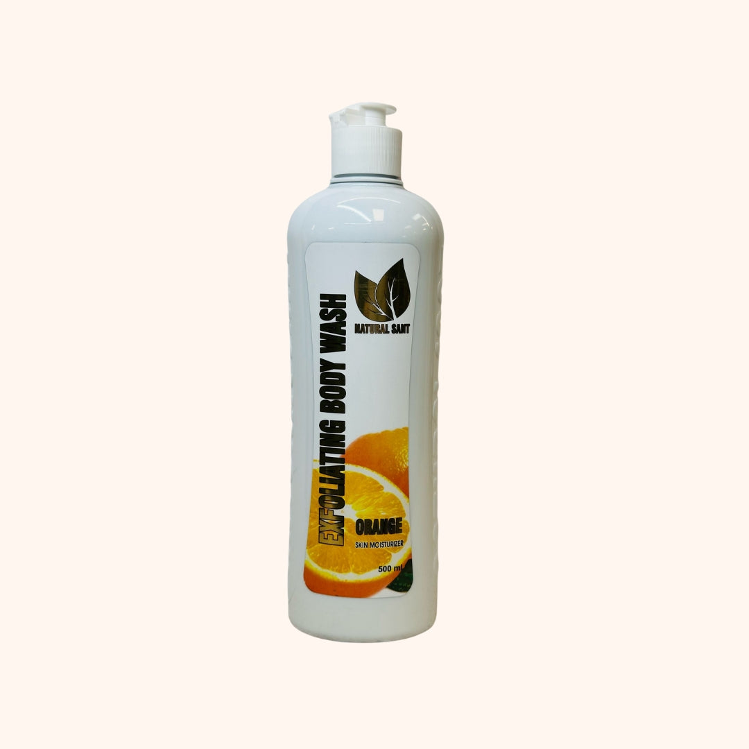 Natural Sant Exfoliating Body Wash de Naranja