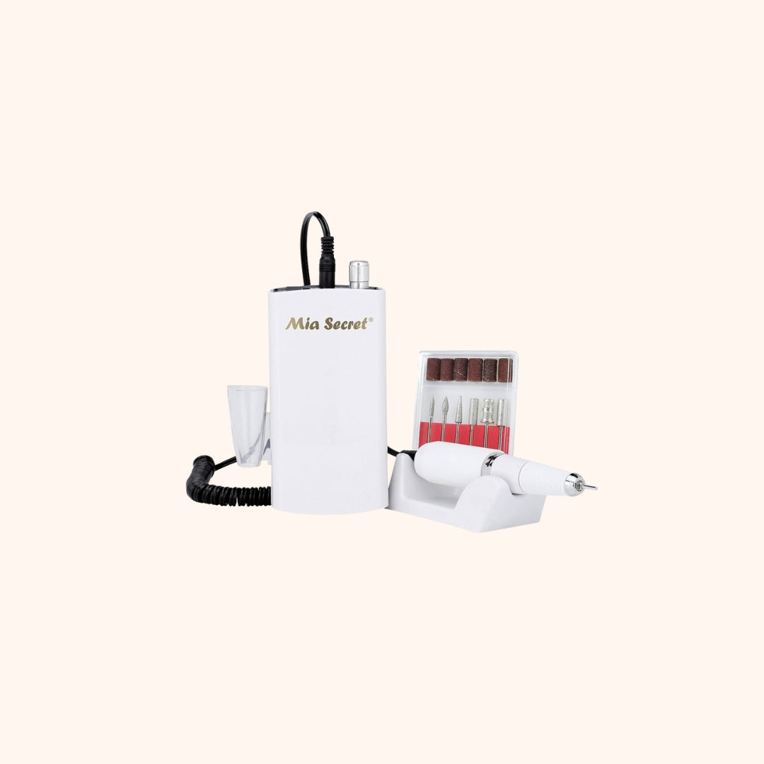 Pro-speed Rechargeable Nail Drill Color White Mia Secret