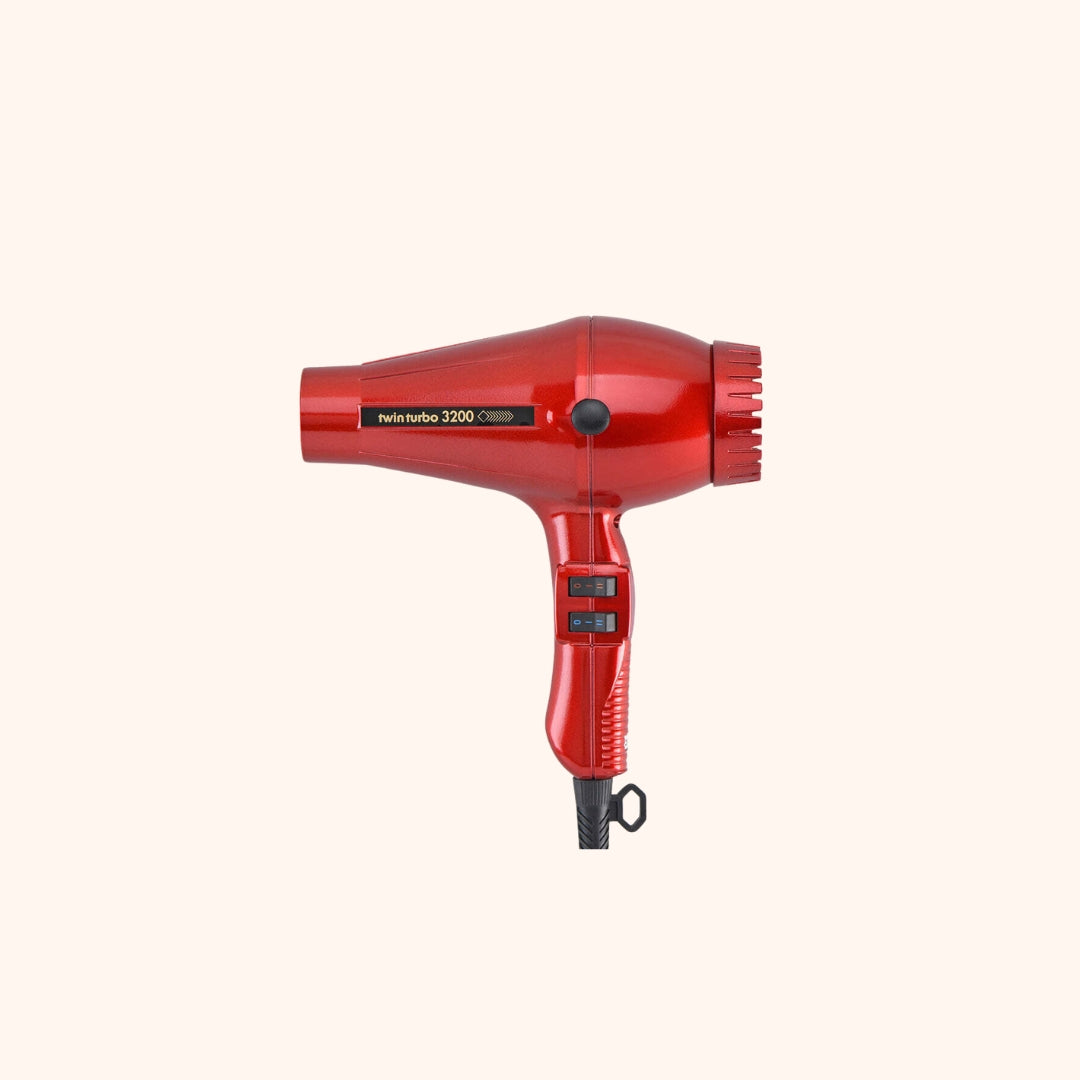 Secador de Cabello Rojo Twinturbo 3800