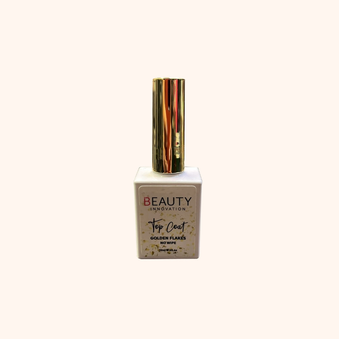Top Coat Golden Flakes Beauty Innovation