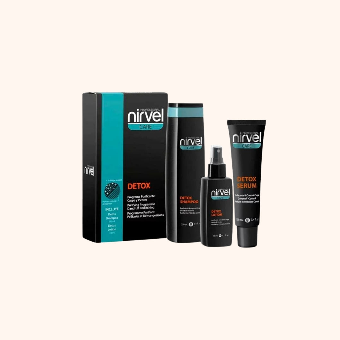 Detox Programa Purificante Caspa y picores Nirvel Professional