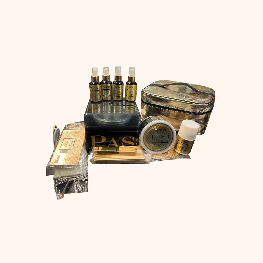 Kit Profesional de Depilación Passini Gold