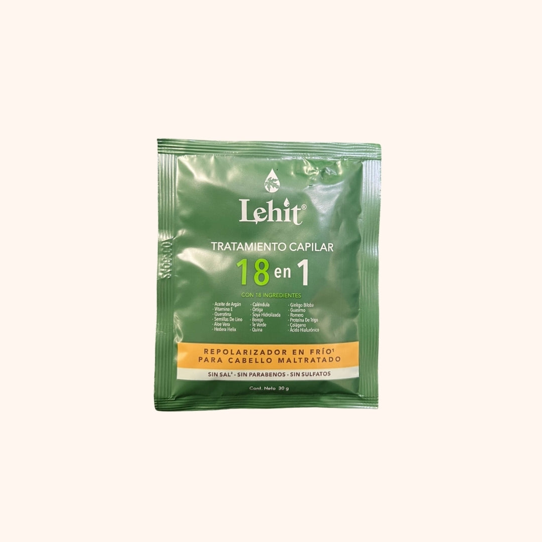 Tratamiento Capilar 18 en 1 Lehit