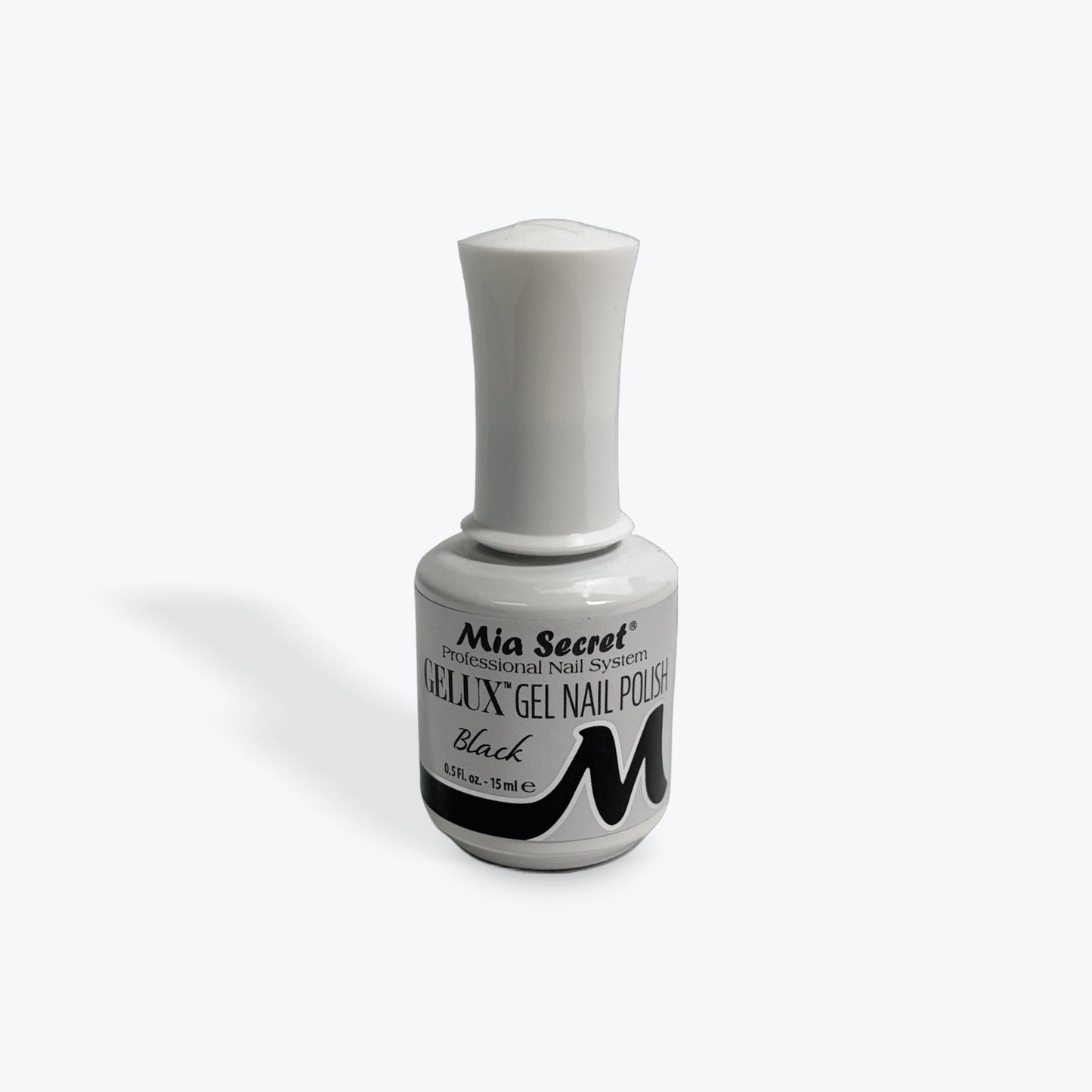 Gelux Black Mia Secret Nail Polish