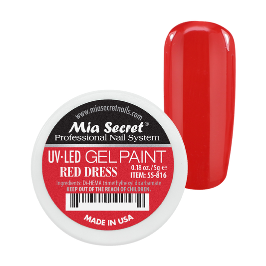 Mia Secret Gel Paint, Red Dress