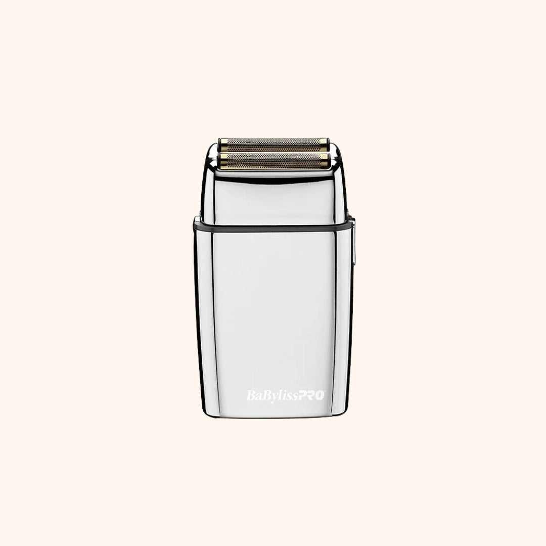 Cordless Metal Double Foil Shaver Color Plateado BabylissPro