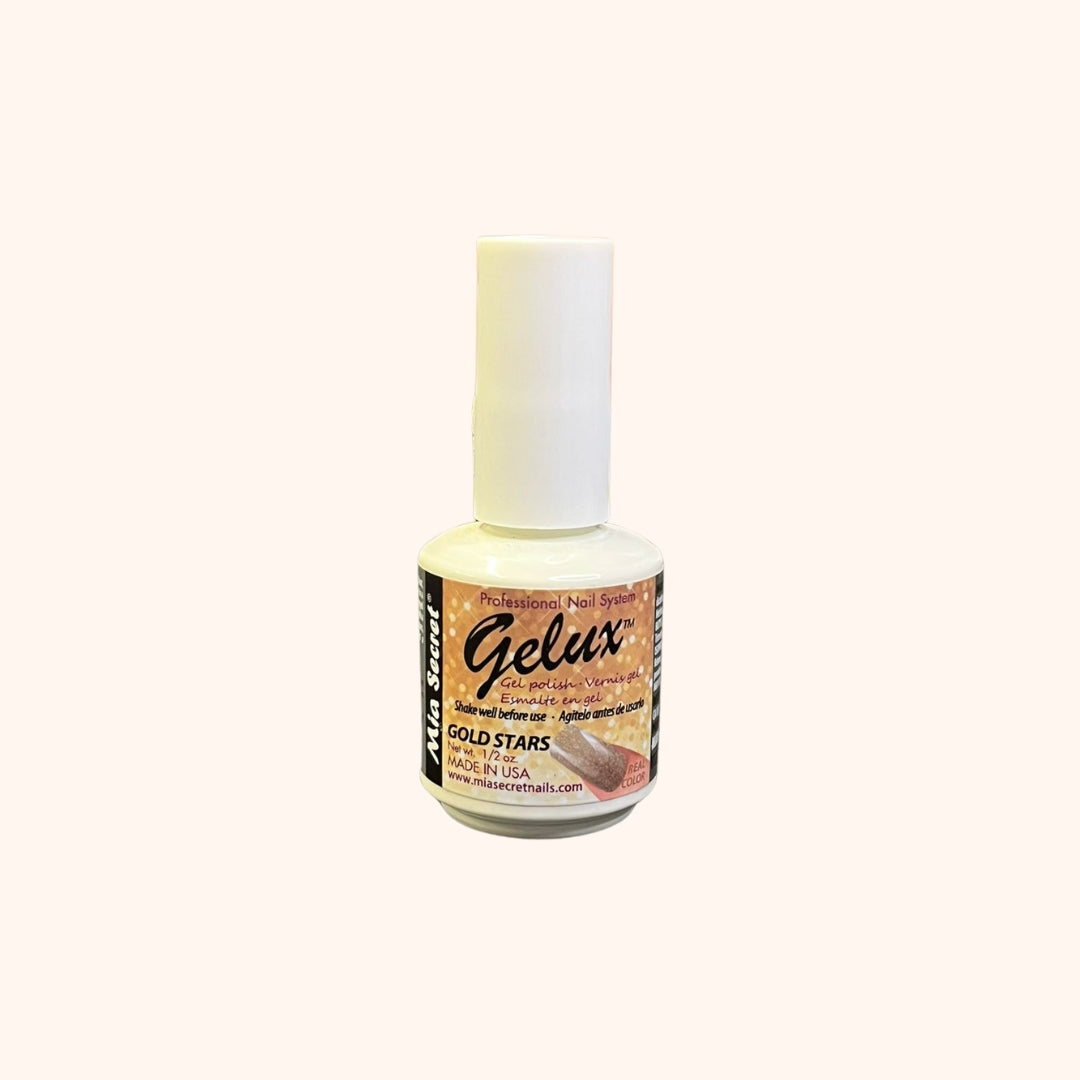 Gelux Gold Stars Mia Secret Nail Polish