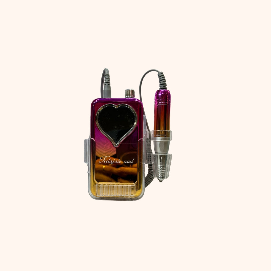 Hybrid Cordless Nail Drill Gardient Gold Relajate Nail