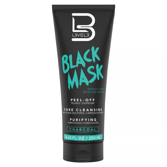 L3vel 3 Black Mask Charcoal