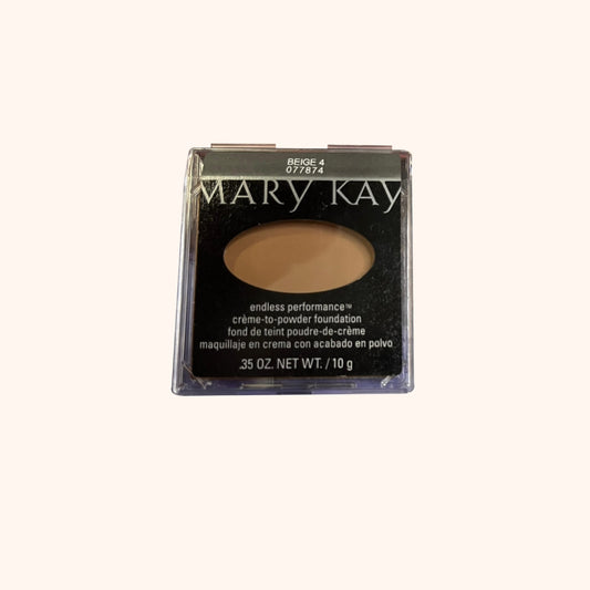 Maquillaje en Crema con Acbado en Polvo Beige 4 Mary Kay