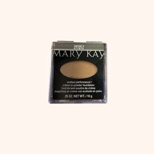 Maquillaje en Crema con Acabado en Polvo Beige 5 Mary Kay