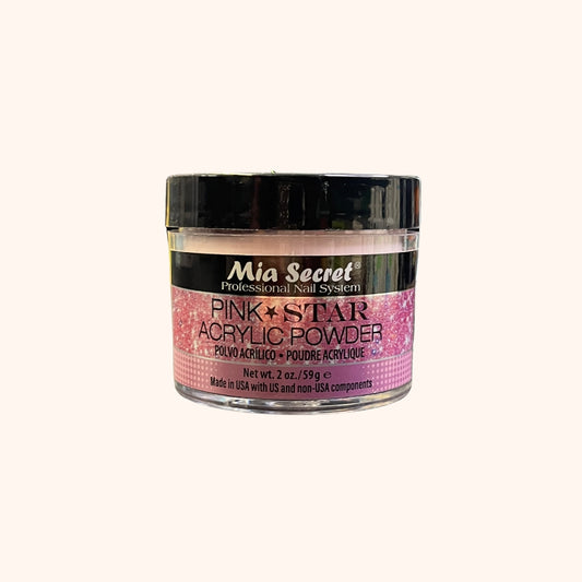 Pink Star Acrylic Powder Mia Secret