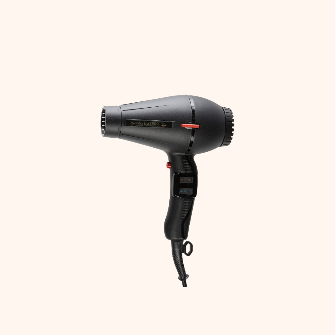 Secador de Cabello Negro Twinturbo 3800