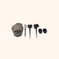 Kit 5 Herramientas Negro para Aplicar Tinte